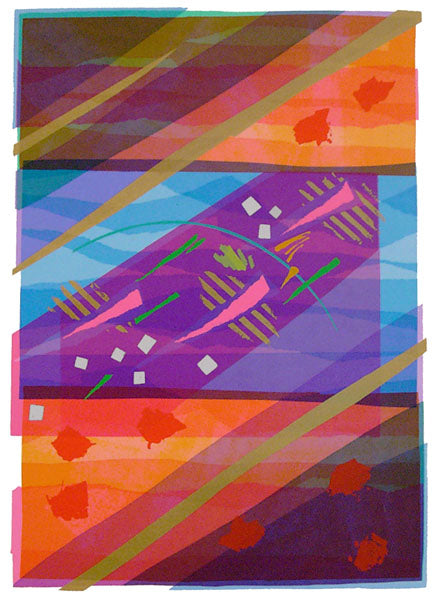 Anita Ford - Colourworks - India Red VIII