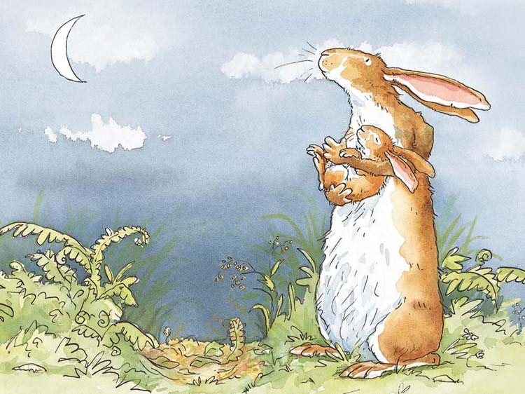 Anita Jeram - I Love You right up to the Moon (AJ9302)