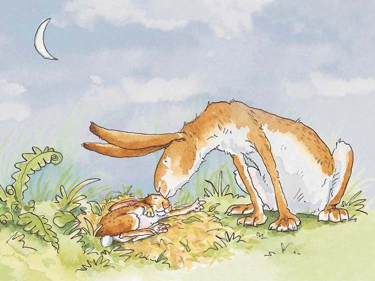 Anita Jeram - I Love You right up to the Moon (AJ9303)