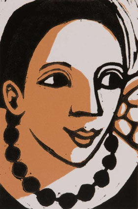 Anita Klein - Angel with Black Necklace