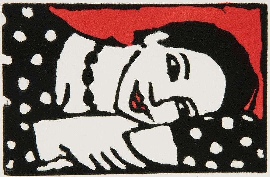 Anita Klein Resting Lady with Necklace