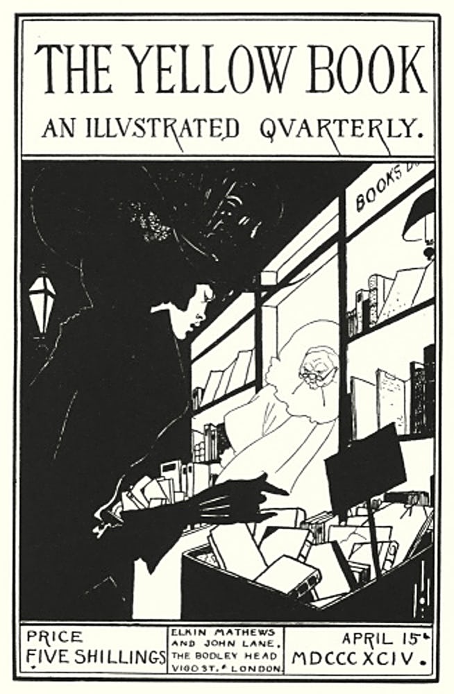 Aubrey Beardsley - Design for a cover of The Yellow Book