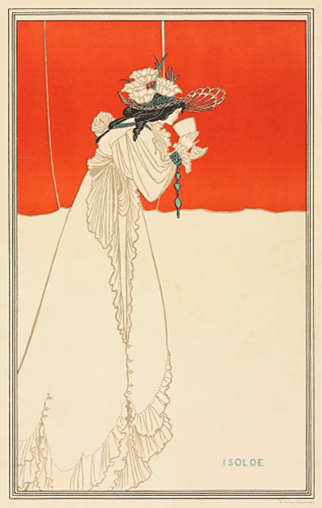 Aubrey Beardsley - Isolde 1865
