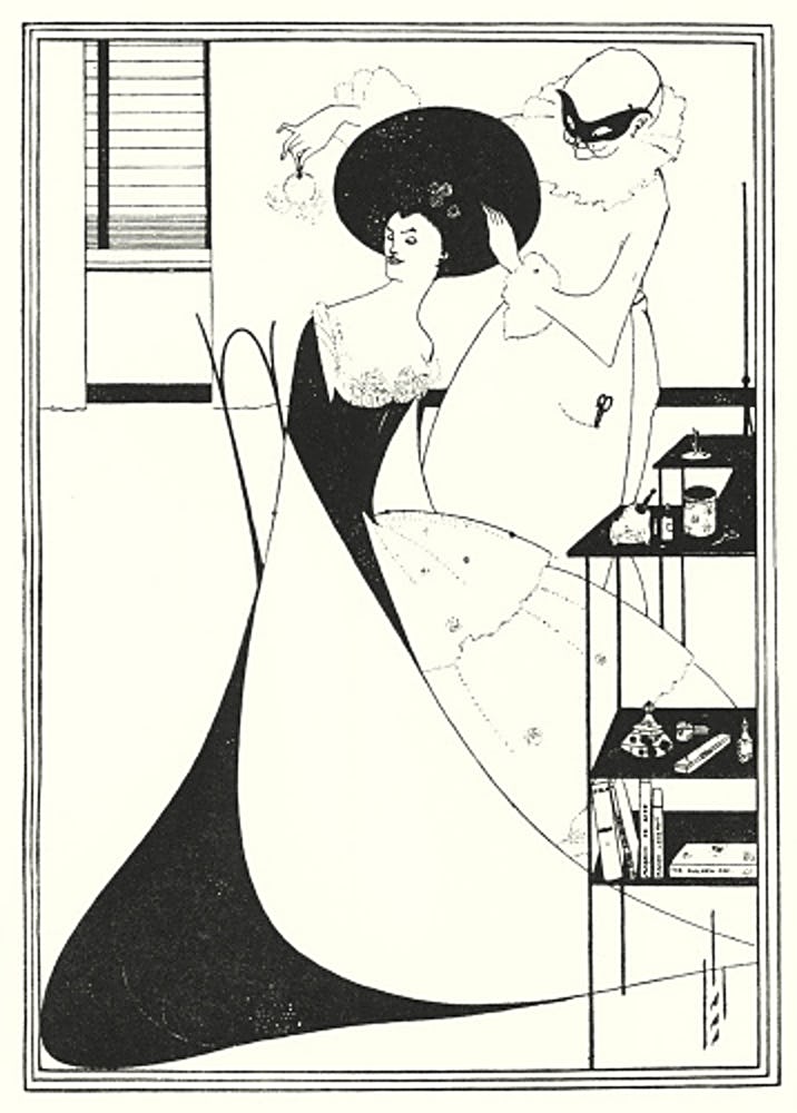 Aubrey Beardsley - The Toilette of Salome