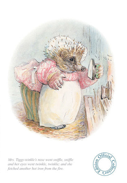 Beatrix Potter - Mrs. Tiggy Winkle went Sniffle, Sniffle