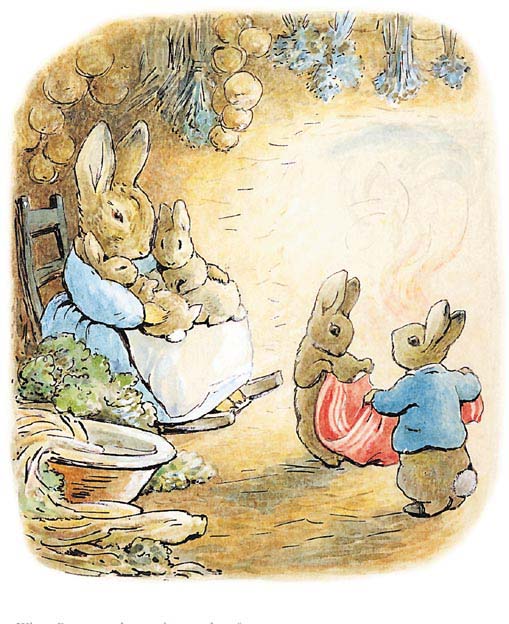 Beatrix Potter - When Peter got home his mother forgave him