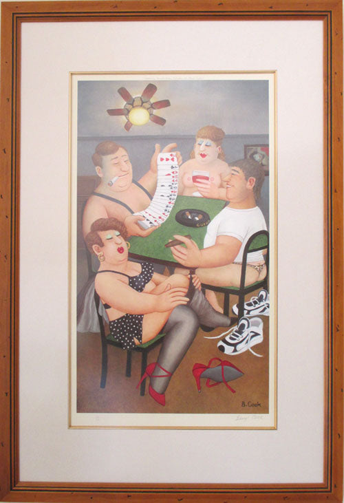 Beryl Cook - Strip Poker