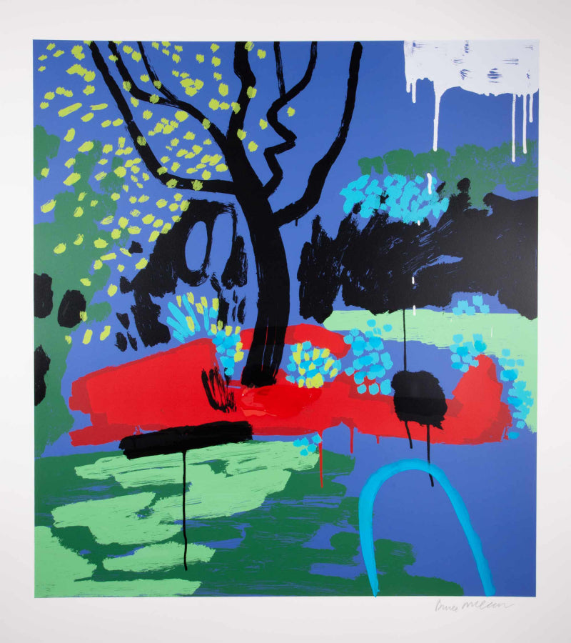 Bruce McLean - Turquoise Hosepipe Ban