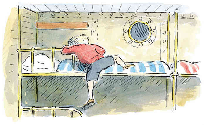 Edward Ardizzone - Bunk-Bed at Sea