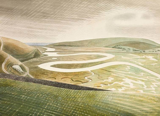 Eric Ravilious - Cuckmere Haven