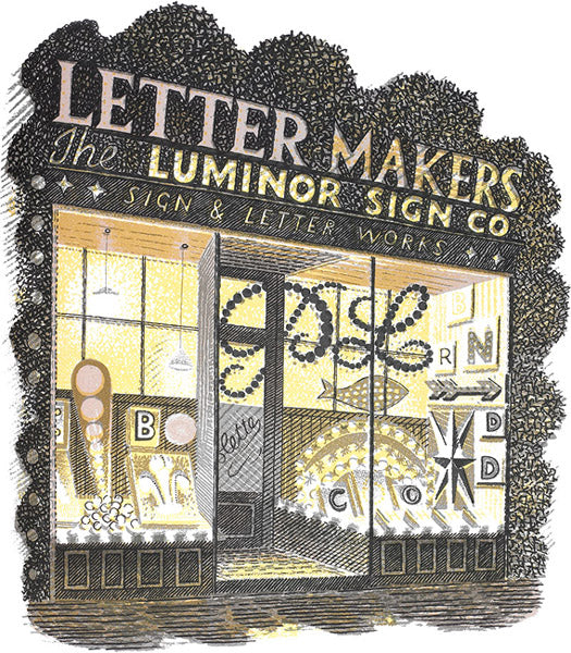 Eric Ravilious - Letter Maker