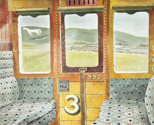 Eric Ravilious - Train Landscape