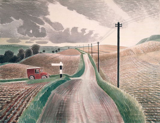 Eric Ravilious - Wiltshire Landscape