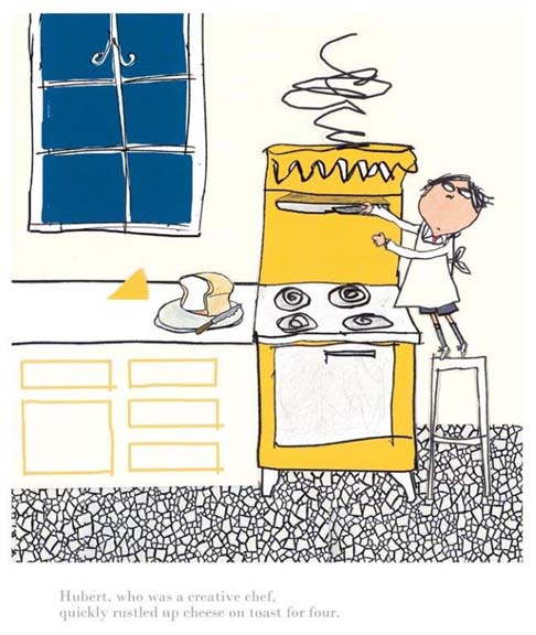 Lauren Child - Hubert Horatio - Cheese on toast