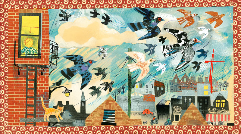 Mark Hearld - Patchwork Pigeons