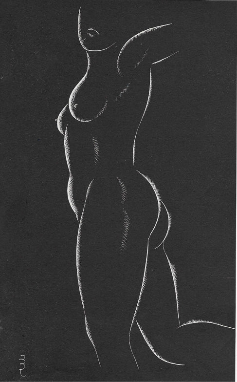 Nude #17 - Eric Gill, from '25 Nudes'
