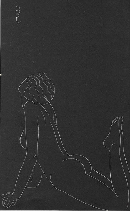 Nude #2 - Eric Gill, from '25 Nudes'