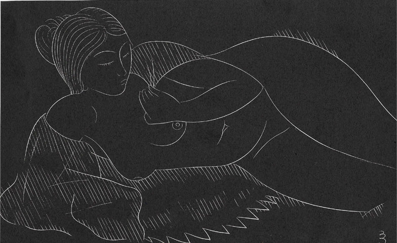 Nude #4 - Eric Gill, from '25 Nudes'