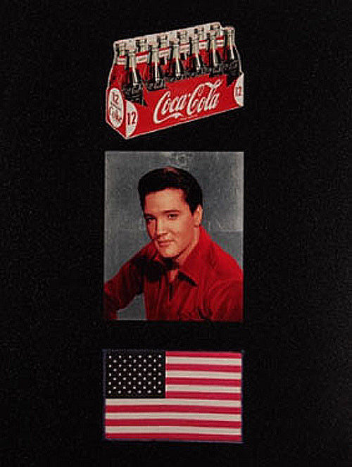 Peter Blake - American Trilogy (black and silver)