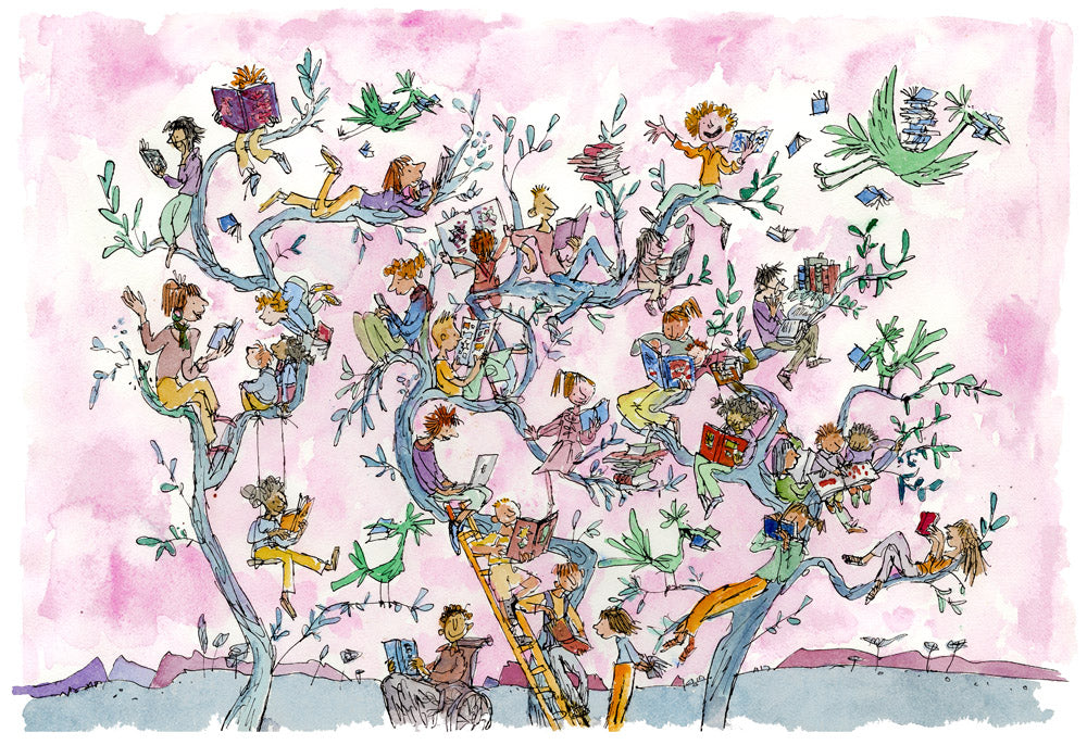 Sir Quentin Blake CBE - A Library of Children
