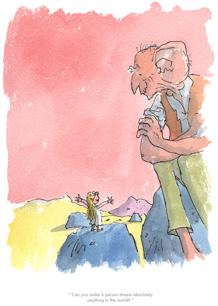 Quentin Blake / Roald Dahl - Can you make a Person Dream?