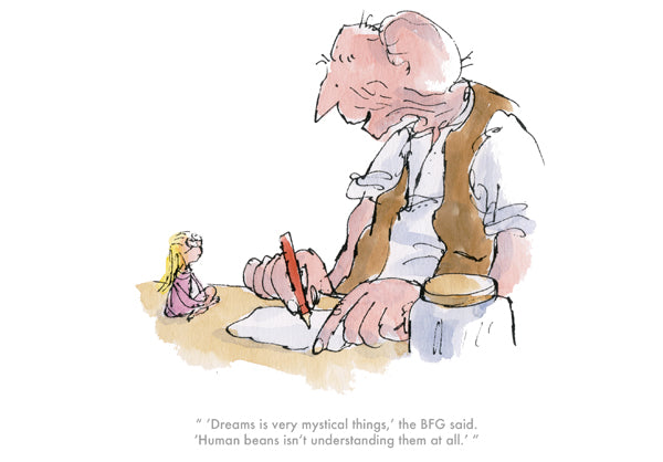 Quentin Blake / Roald Dahl - Dreams is very Mystical...
