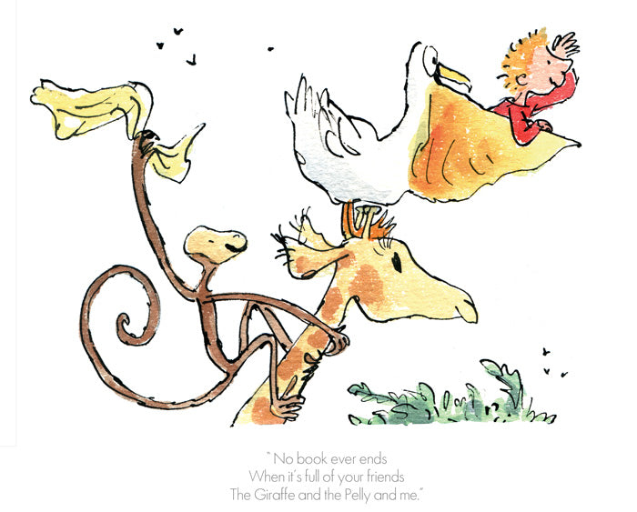Quentin Blake / Roald Dahl - No book ever ends