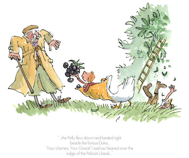 Quentin Blake / Roald Dahl - Your Cherries, your Grace