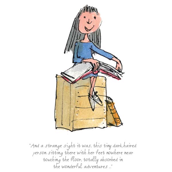 Quentin Blake / Roald Dahl - Matilda - Totally Absorbed in Wonderful Adventures