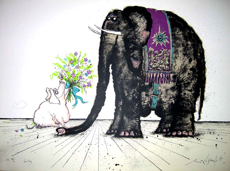 Ronald Searle - Love Story