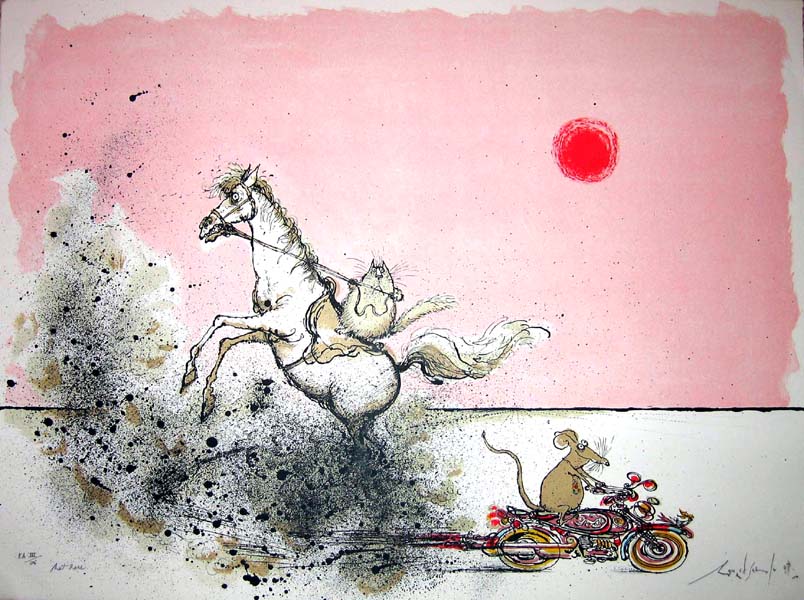 Ronald Searle - Rat Race