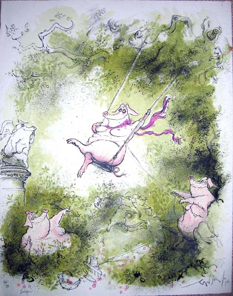Ronald Searle - Swinger