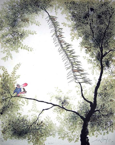 Ronald Searle - The Clown