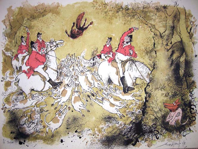 Ronald Searle - The Kill