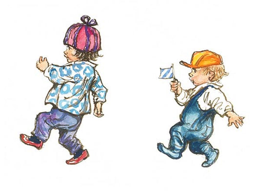Shirley Hughes - Marching