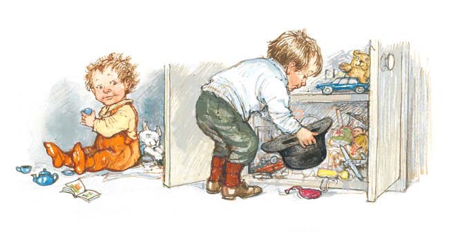 Shirley Hughes - Toy Cupboard
