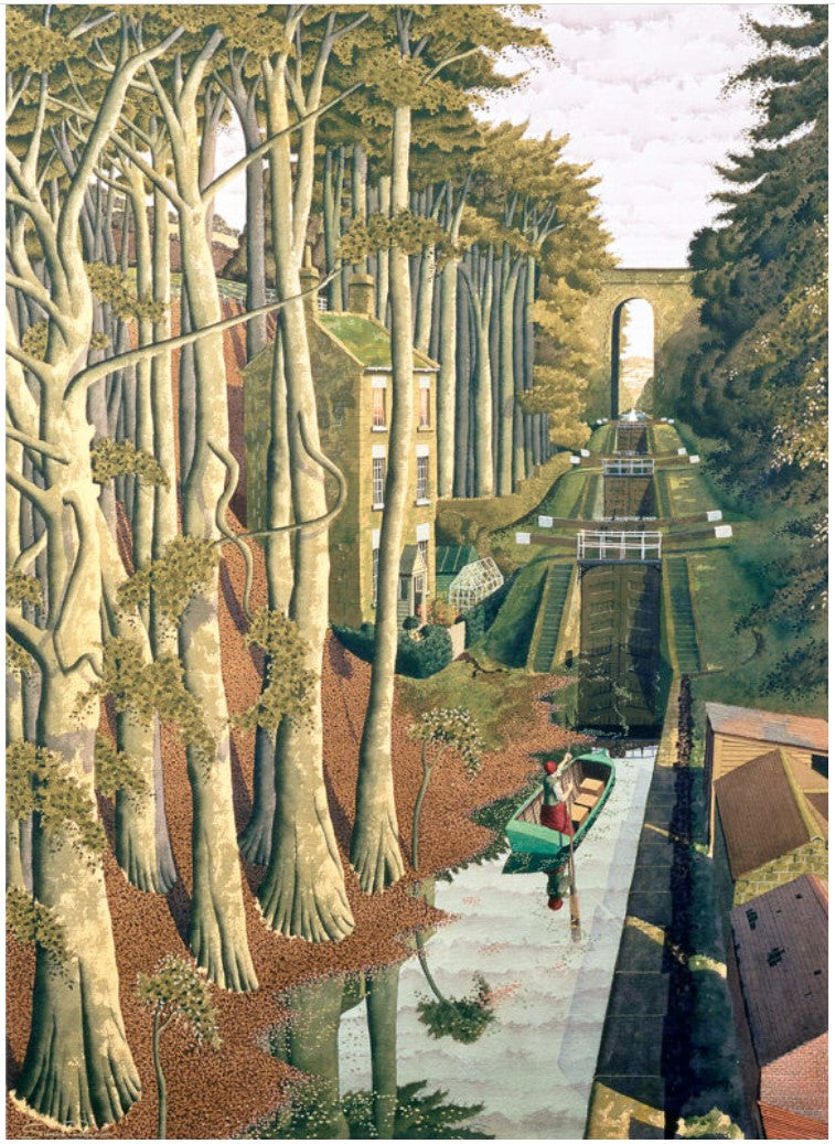 Simon Palmer - View From a Canal Bridge