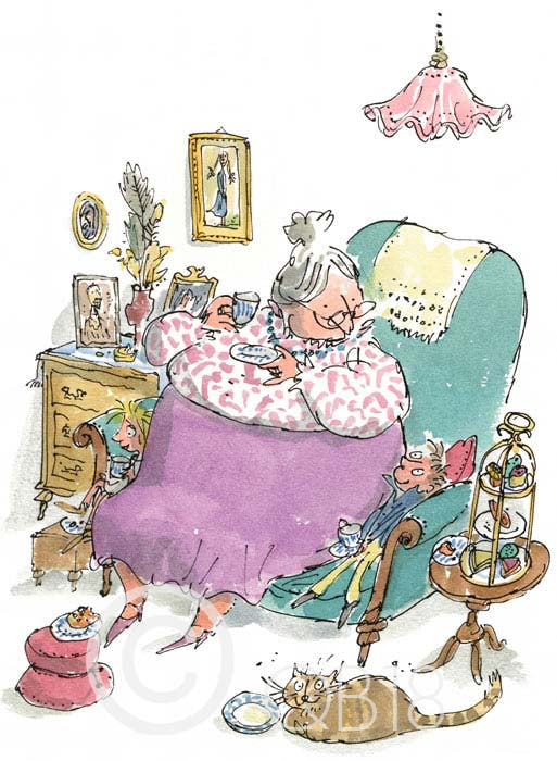 Sir Quentin Blake CBE - G is for Grandma