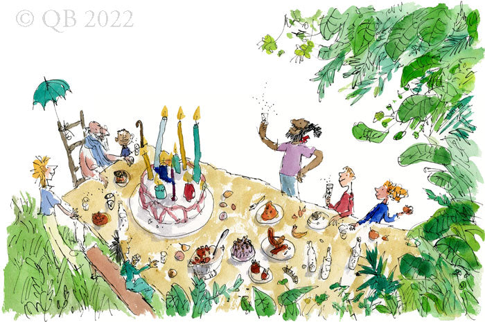 Sir Quentin Blake CBE - Mr. Filkins in the Desert