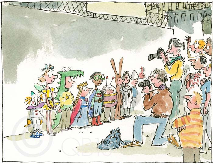 Sir Quentin Blake CBE - School Fancy Dress