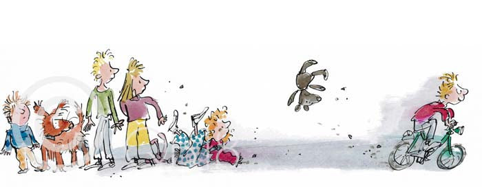 Sir Quentin Blake CBE - Simpkin Fast