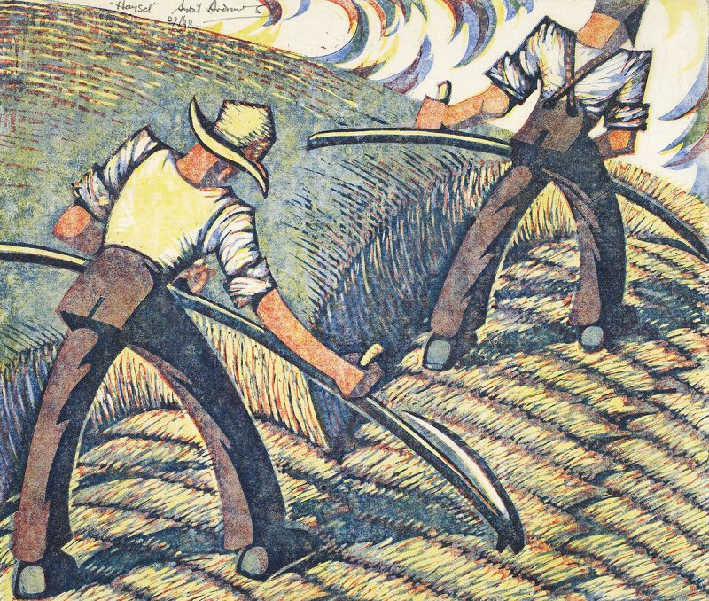 Sybil Andrews - Haysel