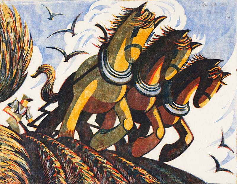 Sybil Andrews - Tillers of the Soil
