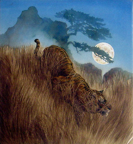 Tudor Humphries - Full Moon, the South China Tiger
