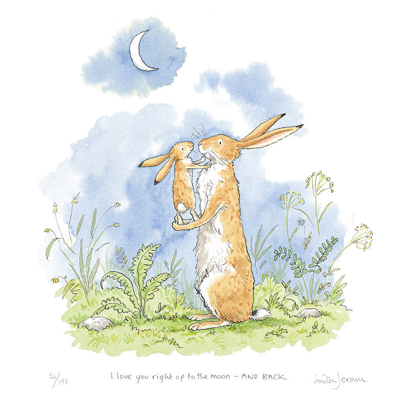 Anita Jeram - I Love You right up to the Moon and Back.... No. 4