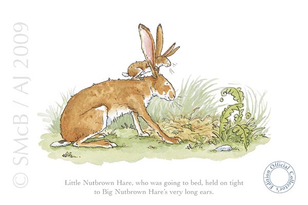 Anita Jeram - Little Nutbrown Hare held on tight