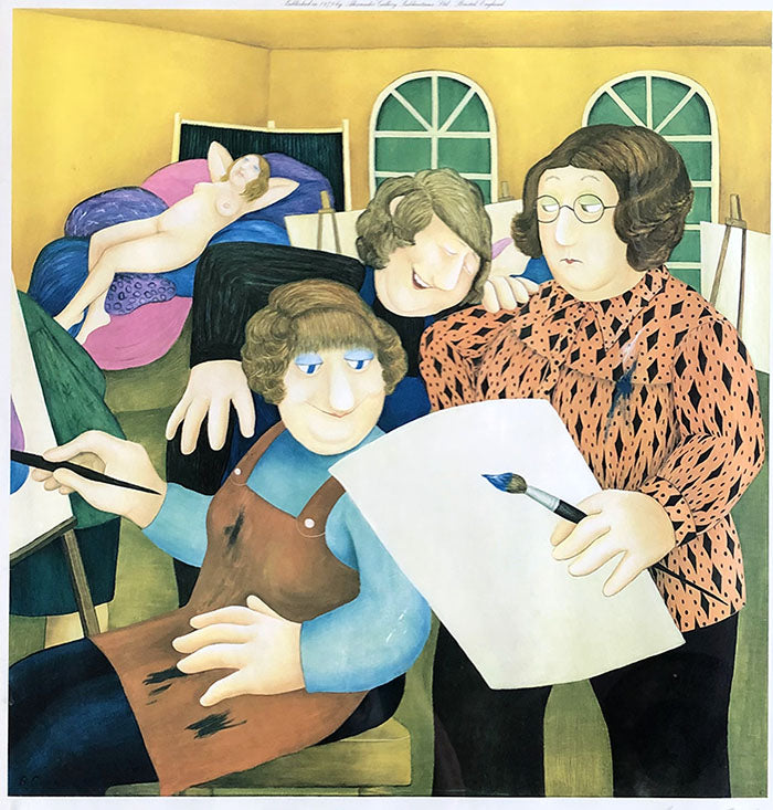 Beryl Cook - The Art Class
