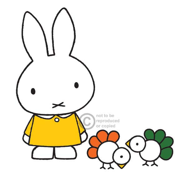 Dick Bruna - Miffy with Two Birds