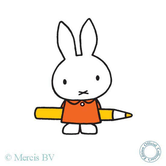 Dick Bruna - Miffy with a Pencil