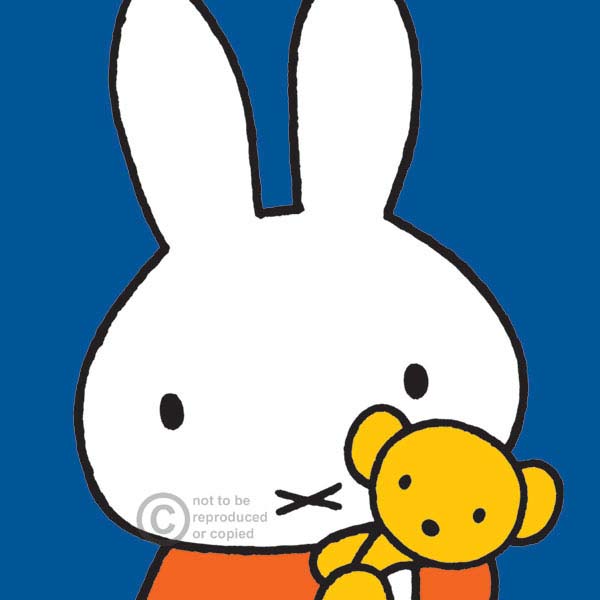 Dick Bruna - Miffy with her Teddy
